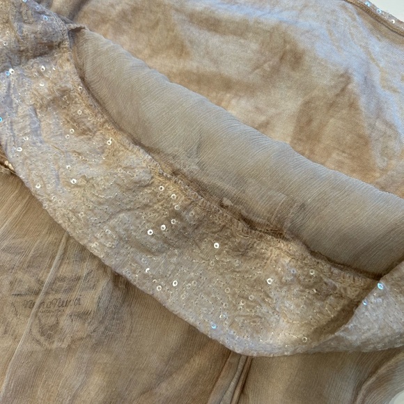 Nana Nucci sleeveless blush tunic with sequin trim - Picture 10 of 10